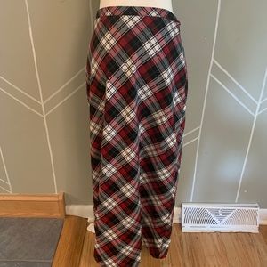 HANNA ANDERSSON Red Plaid  Long Maxi Skirt Size 8